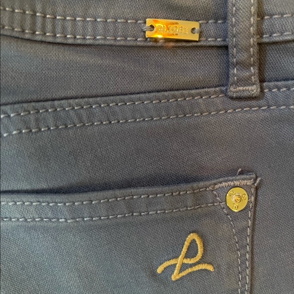 🆕 DL1961 Light Blue “Toni” High-Rise Cropped Pants Sz: 27 - Picture 9 of 10